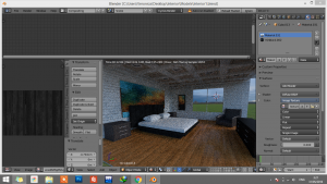 Render results, I'm using the environment lighting hdr image and it's 3.27 A.M btw :(